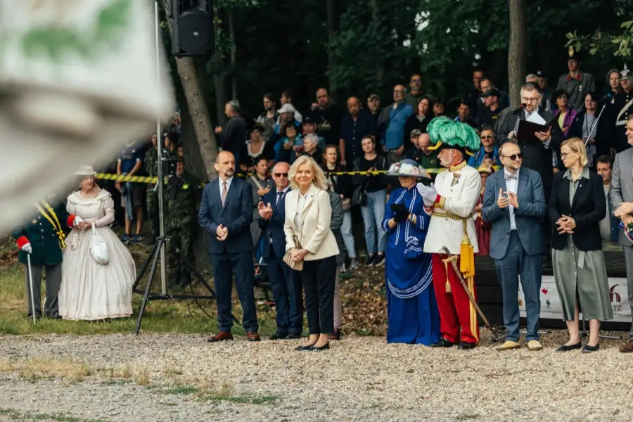 Pietní akt u Baterie mrtvých na Chlumu